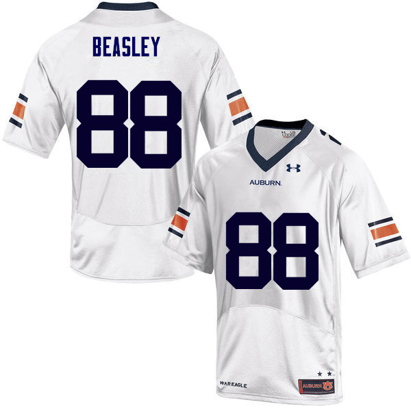 Auburn Tigers Men's Terry Beasley #88 White Under Armour Stitched College NCAA Authentic Football Jersey OLL4274QW